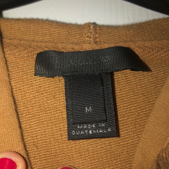 (JCrew) ruffle sleeved hoodie - Picture 3 of 7